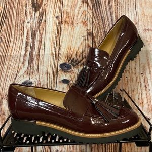 Franco Sarto Slip On Carney Tassel Loafers Womens Sz. 8.5M